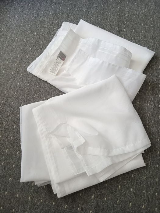 Гардина на окно шифон. Цена за комплект.