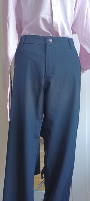 Spodnie meskie granatowe eleganckie Diverse r XL