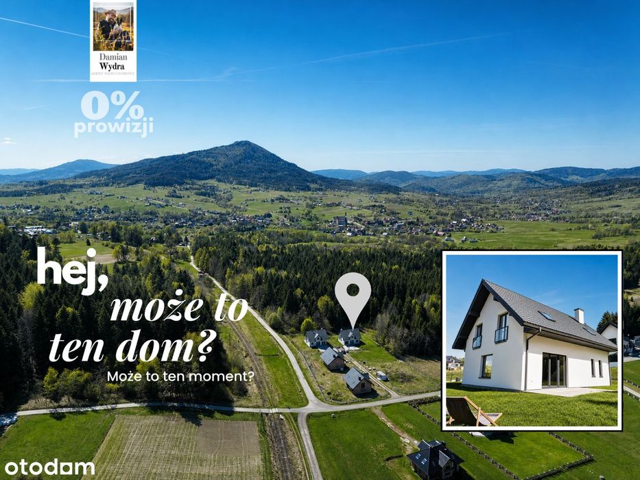 Nowy dom | las za oknami | Kasina Wielka Ski | bez PCC | bez prowizji