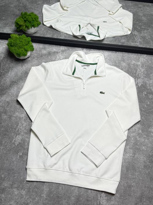 Lacoste 1/3 zip / Полузамок /Лакоста Всі розміри Нова