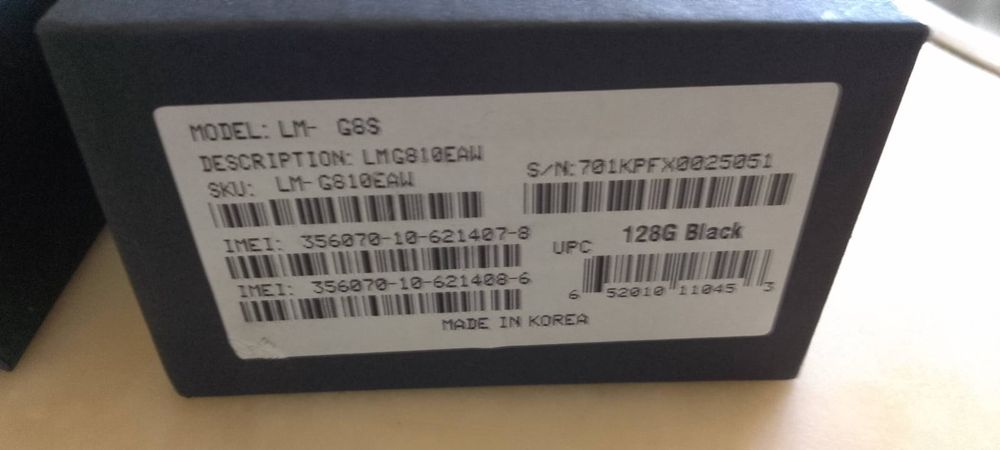 Vendo LG G8 S thinQ