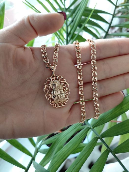 Набір ланцюжок+ладанка медзолото Xuping!