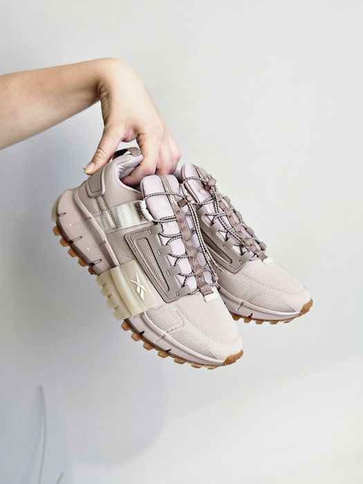 Кросівки Кроссовки Reebok Zig Kinetika Edge beige Бежевый Бежевий Кросовки демісезон