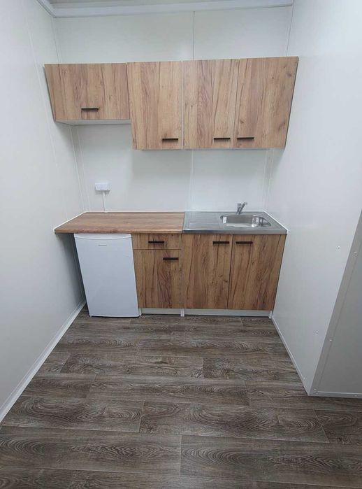 Kontener szatniowy socjalny WC+ prysznic+ jadalnia 21m2