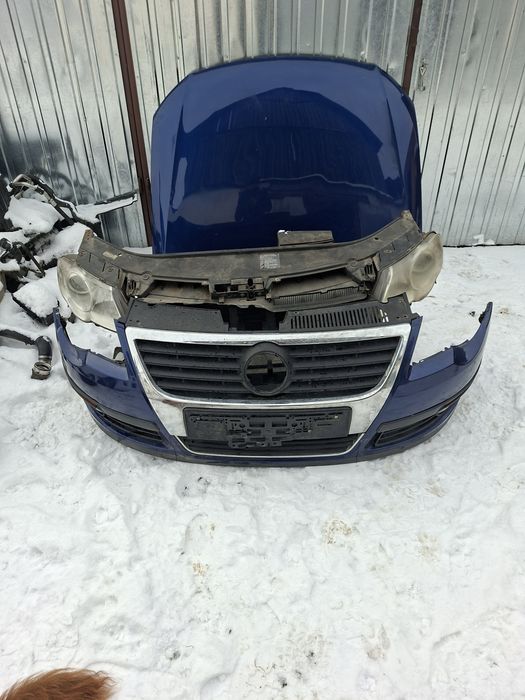 Volkswagen Passat b6 przód maska zderzak pas przedni  lampy Euro LD5Q