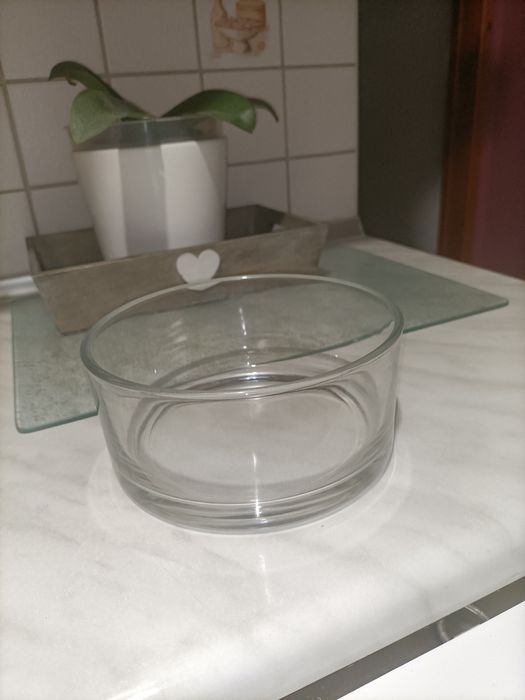 Szklany półmisek