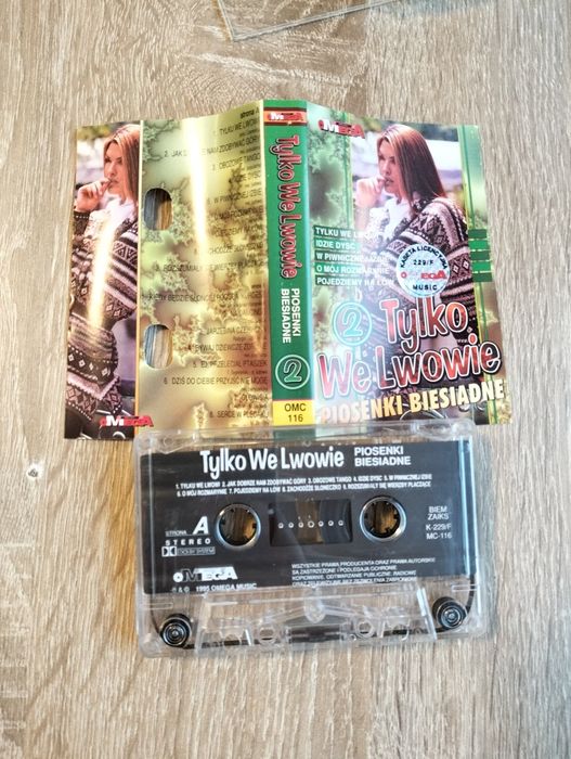Kaseta magnetofonowa Piosenki biesiadne