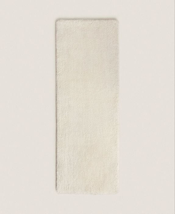 (60x120 cm) Tapete Retangular Algodão Textura Zara Home NOVO