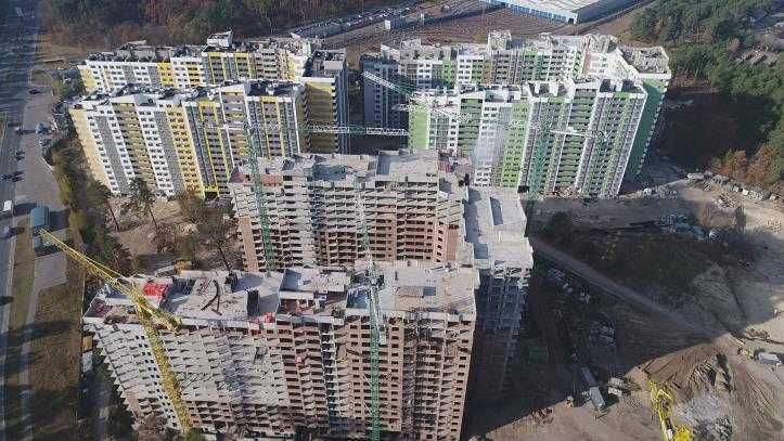 Продам видову 2к квартиру 61м2, ЖК Чарівне місто  м. Червоний Хутір. 1 будинок