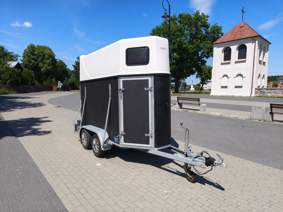 Przyczepa konna dla koni 1.5 konia Wesco 1300 DMC Bardzo dobry Stan!!!