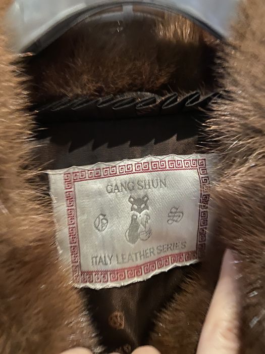 Futro z norek nowy bez metki saga mink gang shun L/XL