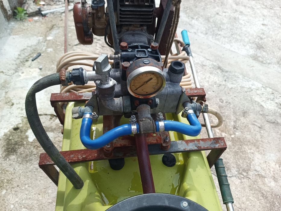 Motor sulfatar com mangueira
