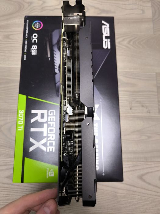 Відеокарта Asus Tuf 3070ti OC 8gb