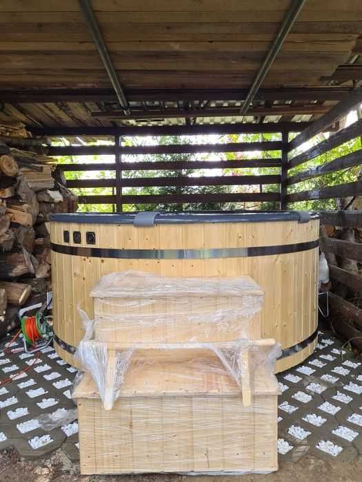 BALIA bania ogrodowa CAŁA POLSKA OD RĘKI jacuzzi GOTOWA kompletna