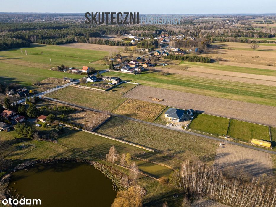 Działki budowlane Borowa ul. Polna / niebawem prąd