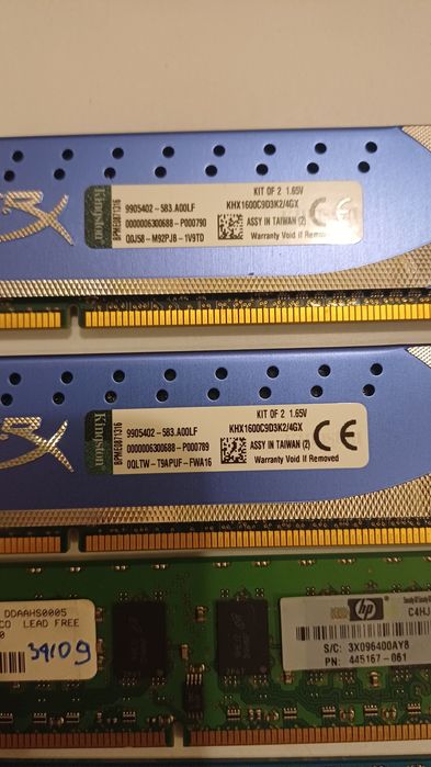 Pamiec ram hyperx , hynix, samsung 2 gb , 4 gb