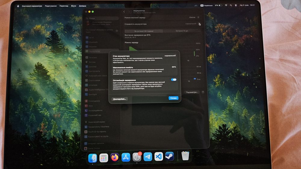 Macbook M1 Pro 16" 16/512 GB