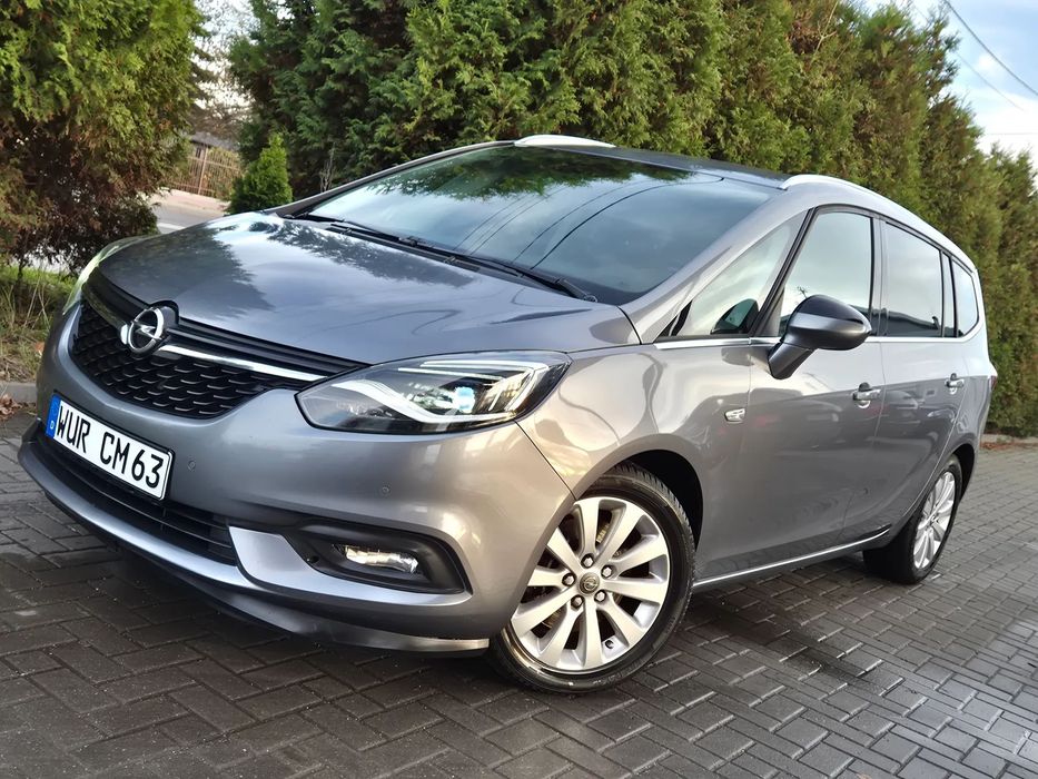 Opel Zafira Lift 2.0 170KM LED Navi Alu Kamera 7 osób RATY GWARANCJA