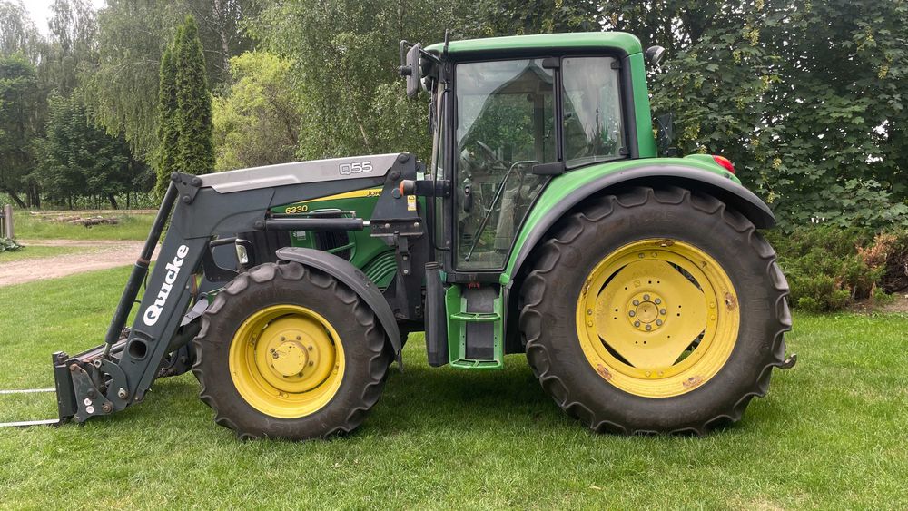 John Deere 6330 Premium z turem Quicke
