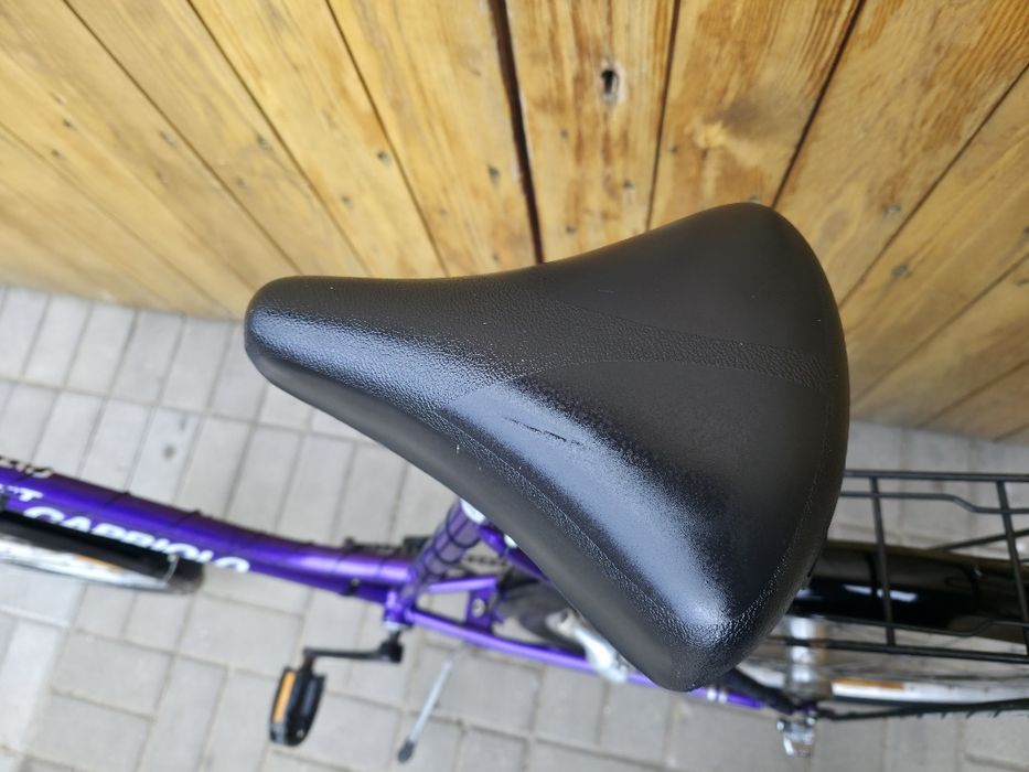 Fioletowy rower damski Capriolo