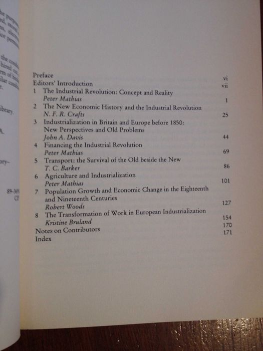 Peter Mathias and John A. Davis - The first Industrial Revolutions