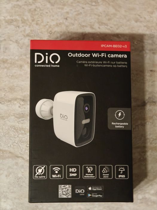 Chacon DiO Câmara Vigilância Exterior - WI-FI - FHD - BATERIA - IP44