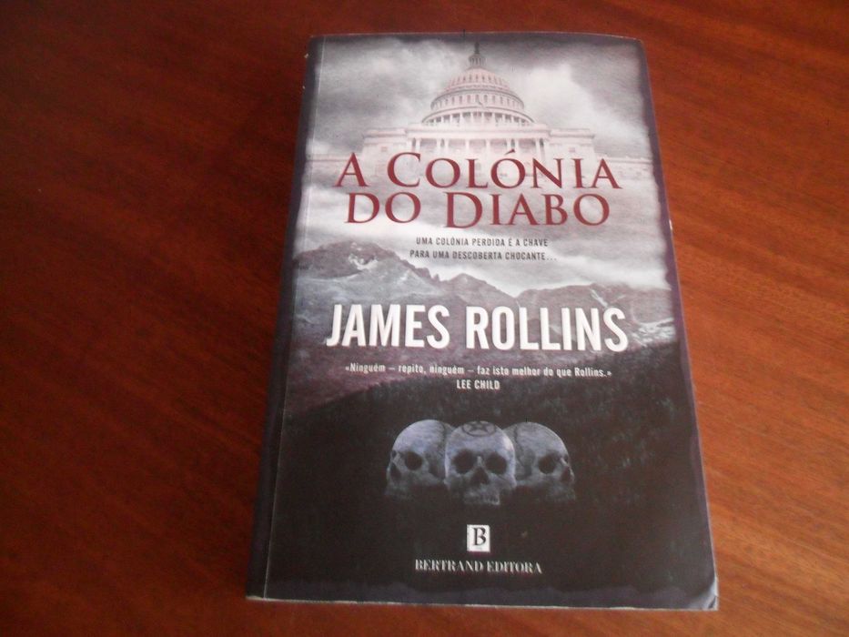 "A Colónia do Diabo" de James Rollins - 2ª Edição de 2012