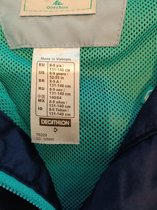 Kurtka quechua rozm 134 / 140