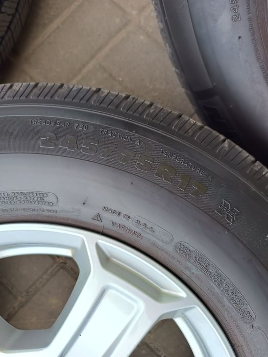 Michelin ltx m/s2 245 75 r17 jeep колеса в сборі