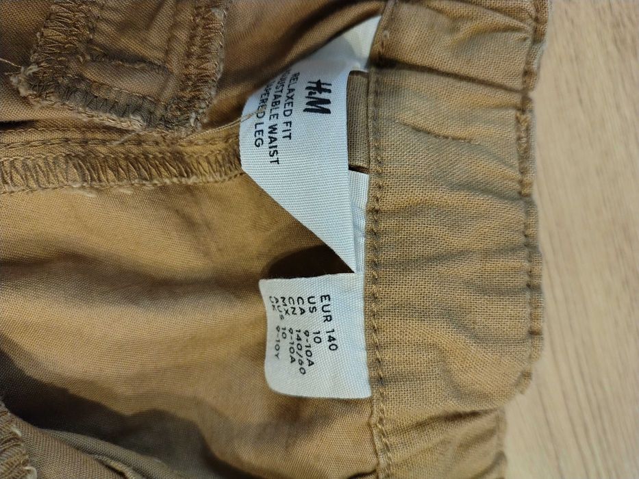 Chinosy chłopięce H&M, roz.140