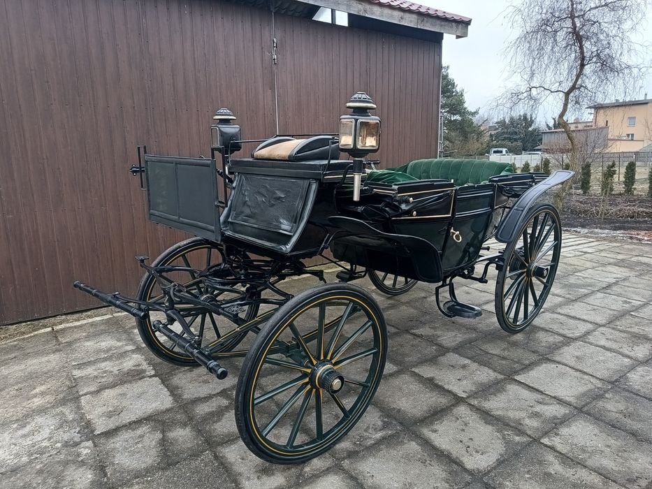 Powóz Konny Lando Bryczka Landauer