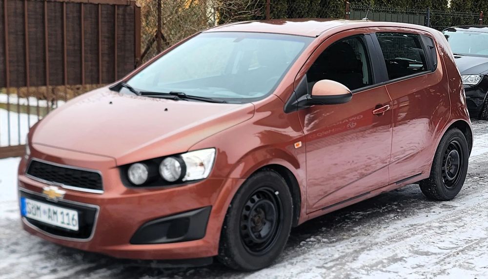 Chevrolet Aveo 100%Bezwypadk.TEMPOMAT Bluetooth KLIMA ESP TUV01.2027r