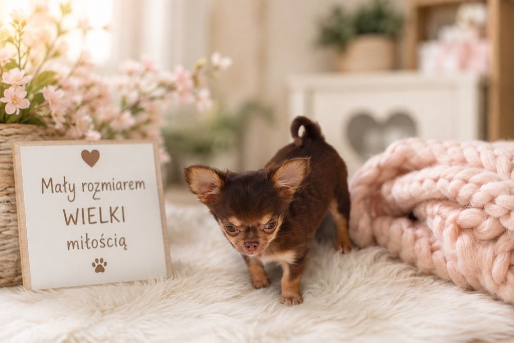 Chihuahua chłopiec xS