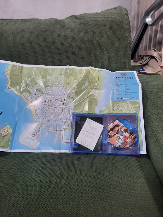 Gta v premium edition com mapa.