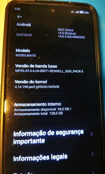Xiaomi Redmi Note 9S__ 8GB/128GB, como novo