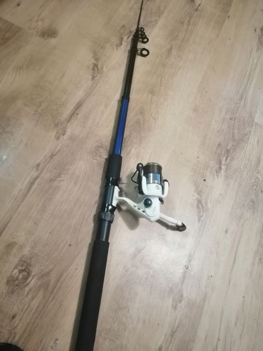 Wędka z kołowrotkiem