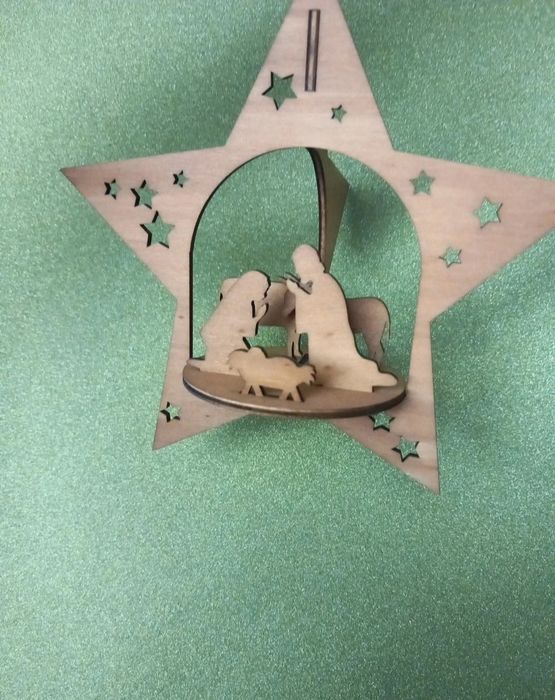 Presépio estrela 16cm