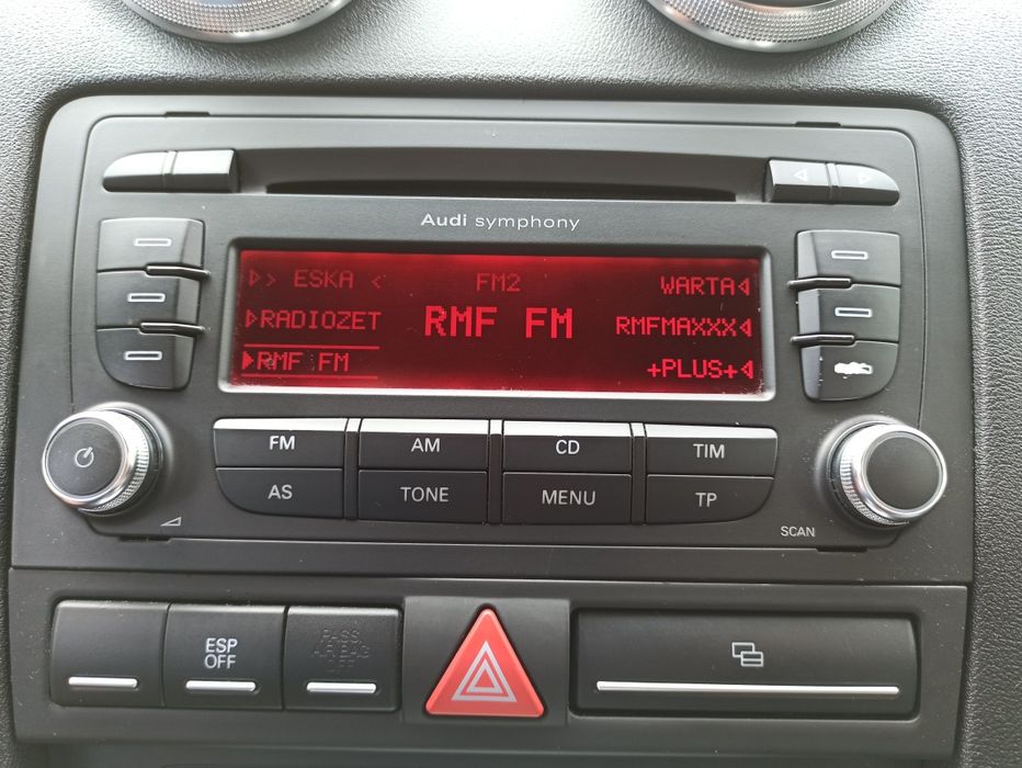 Radio Audi A38P+bluetooth+kod