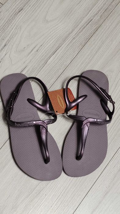 Havaianas japonki fioletowe rozmiar 35-36