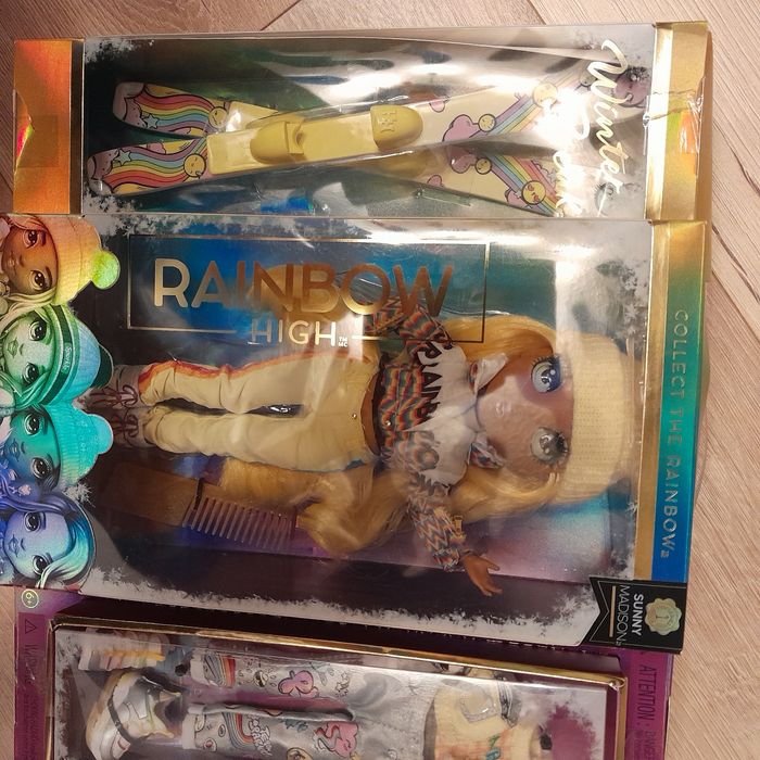Lalka Rainbow high Sunny Madison Winter break unikat