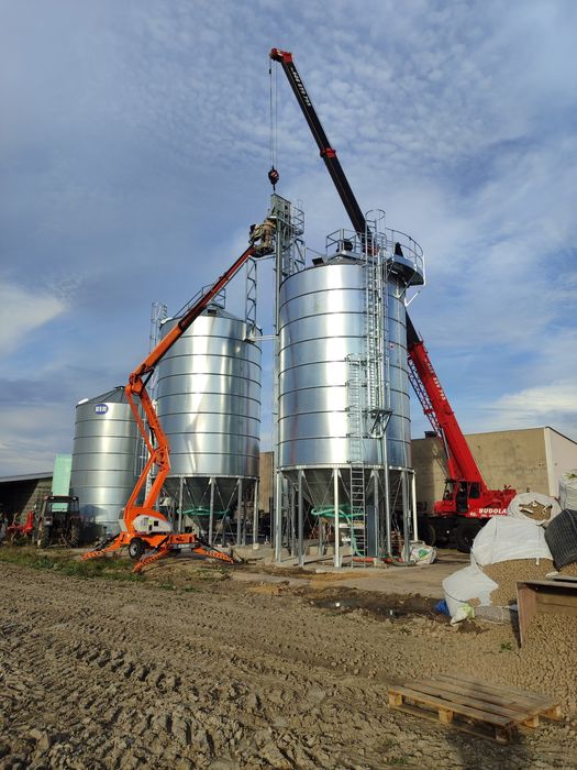 Wynajem podnośnika Wieluń koszowego  zwyżka usługi