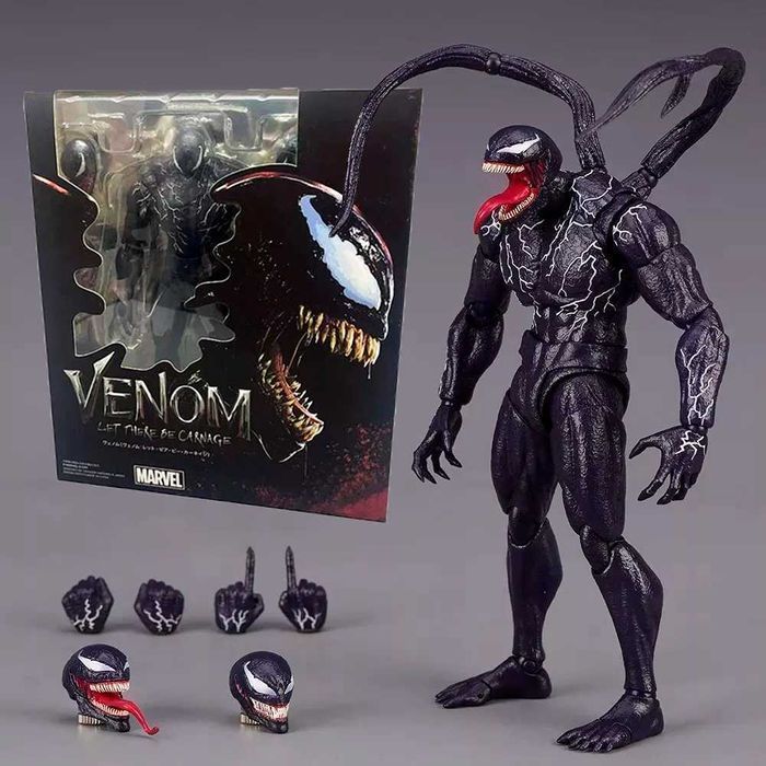 Venom Marvel 19 см фигурка игрушка робот подарок iron man spider