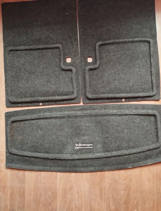Оригінал Килимки /накладки Volkswagen Cargo Protection багажник коврик