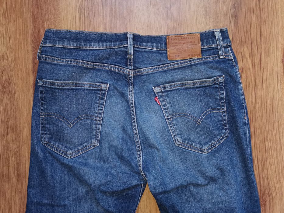 Levi's lot 512 Premium W33 L34 spodnie jeansowe jeansy Levis