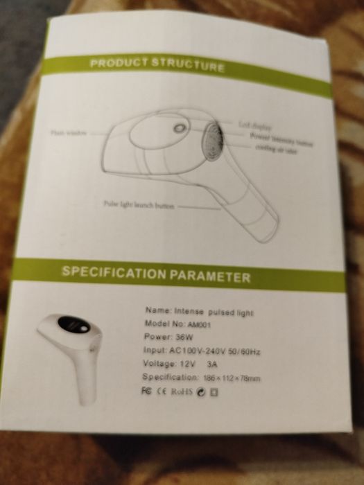 Фотоэпилятор am001