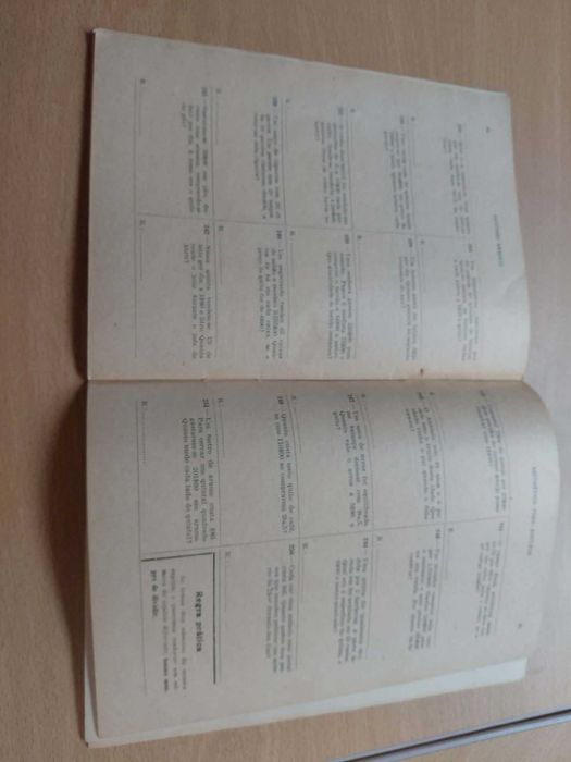 Aritmética para adultos-Terceira classe