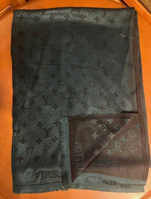 Szal damski LV Dior Gucci kolory dwustronny