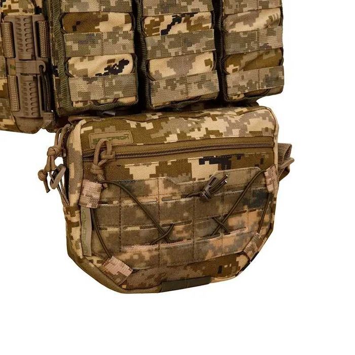 Плитоноска Warmor gen.3 Pro Max SPECPROM. Пиксель. Швидкоскид Підсумки