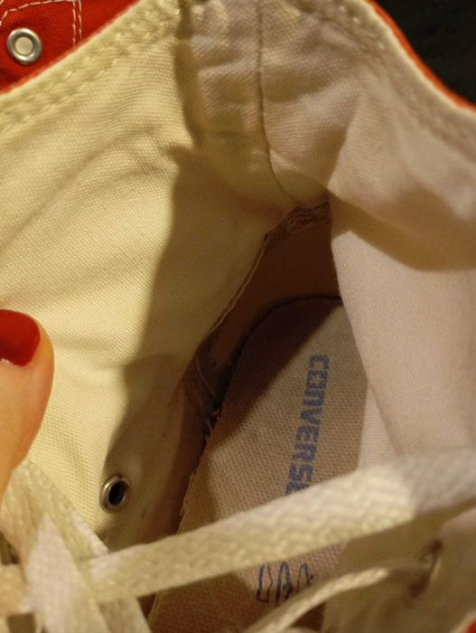 converse czerwone rozmiar 35