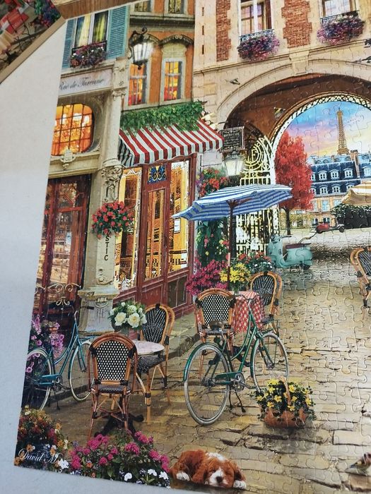 Bluebird Puzzle 1000 Teile – 'Cafe Des Paris' Motiv | Hochwertiger Karton, Lebendige Farben